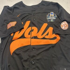 Tennessee Volunteer 2024 World Series Baseball Jersey